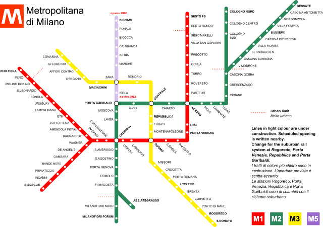 Milan public transport
