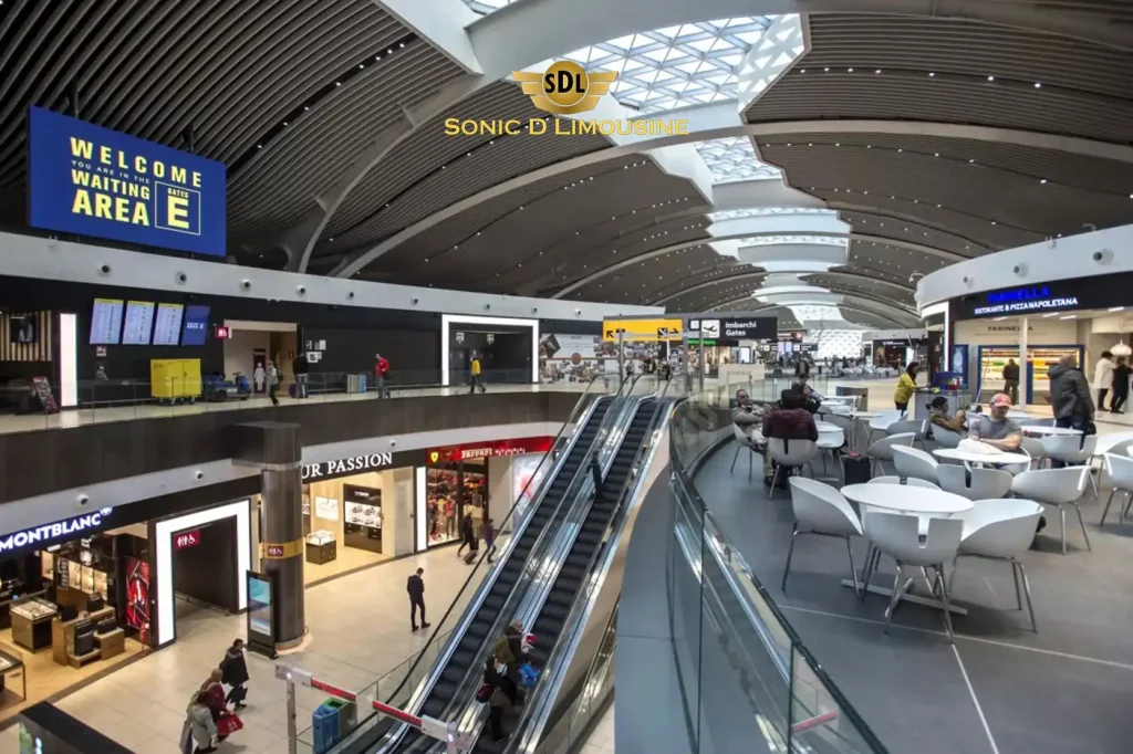 Rome Fiumicino Airport arrival