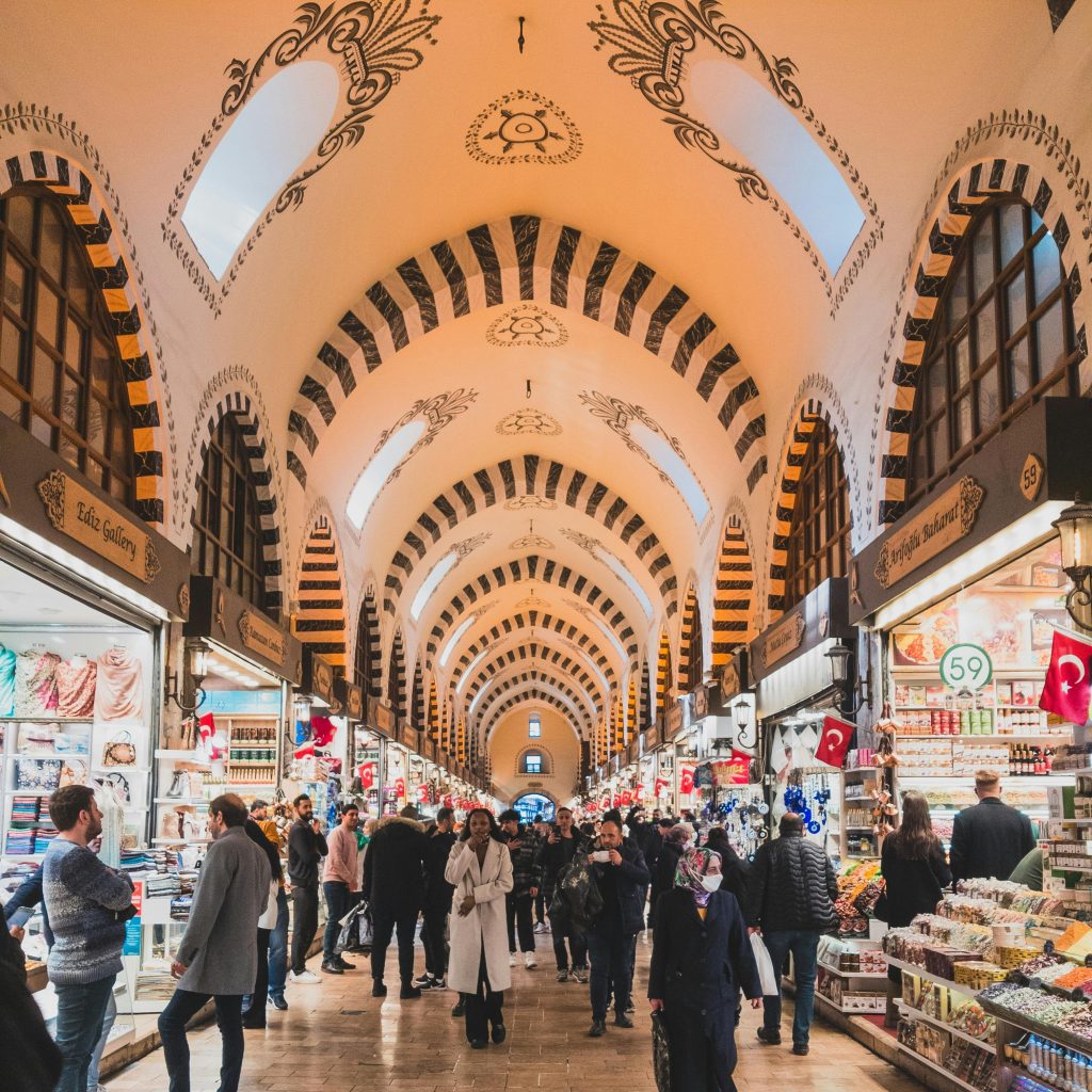 grand bazar one of the best Turkey Itinerary 2025