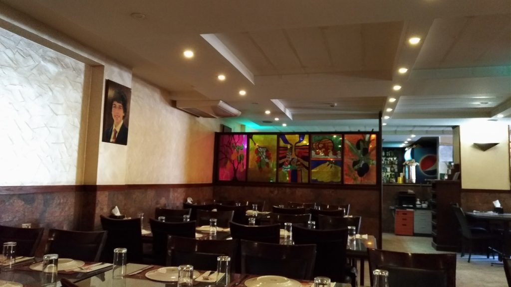 القالعة الداخلية لمطعم علي بابا internal tables for ali baba resturanet 
